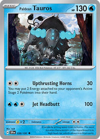 [SSP] Paldean Tauros 039/191
