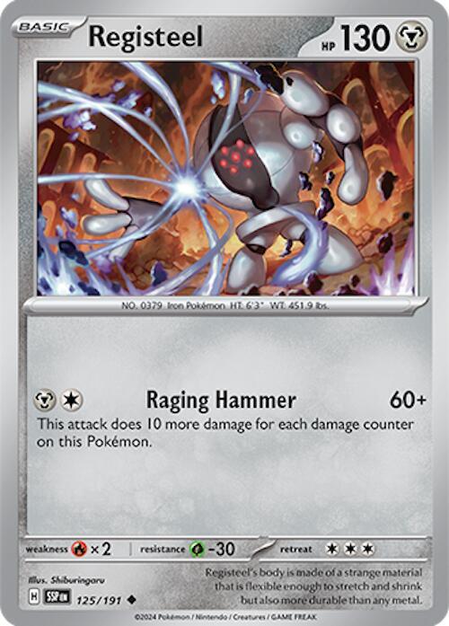 [SSP] Registeel 125/191 - Reverse Holo