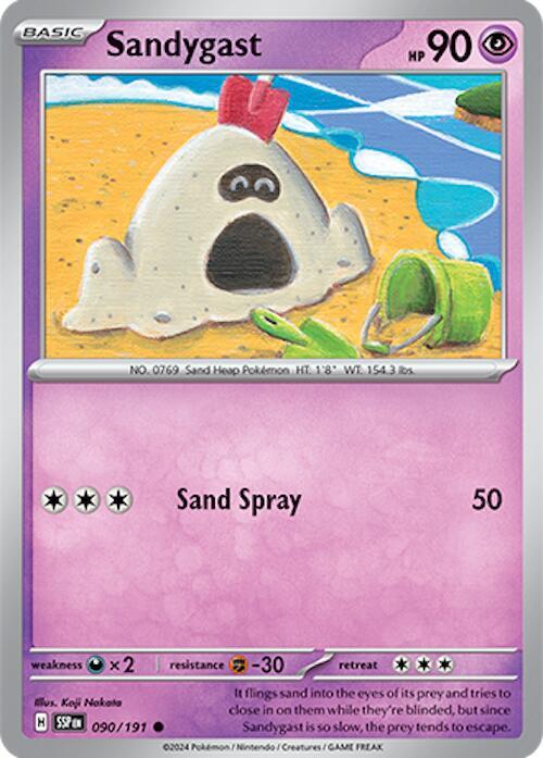 [SSP] Sandygast 090/191 - Reverse Holo
