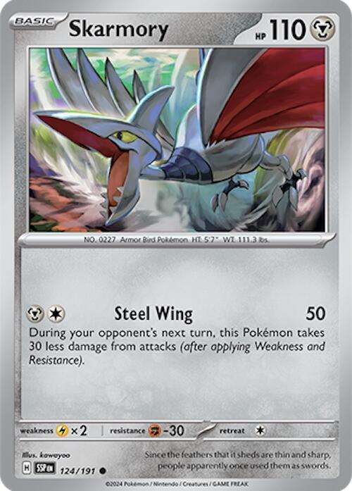 [SSP] Skarmory 124/191 - Reverse Holo