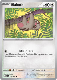 [SSP] Slakoth 145/191 - Reverse Holo