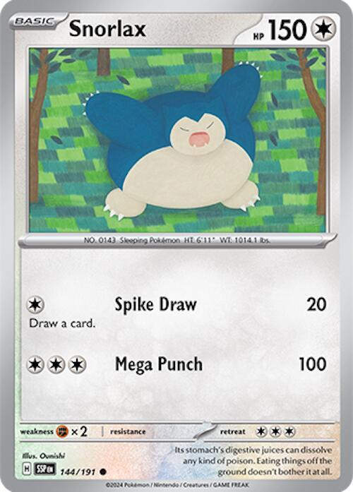[SSP] Snorlax 144/191