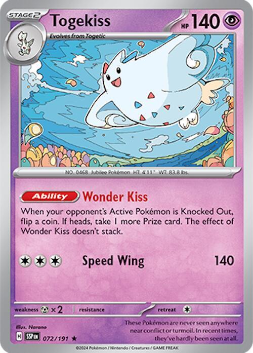 [SSP] Togekiss 072/191 - Holo