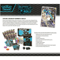 Pokemon Trading Card Games Scarlet & Violet 10.5 -POKEMON CENTER - Black Bolt Elite Trainer Box — back view