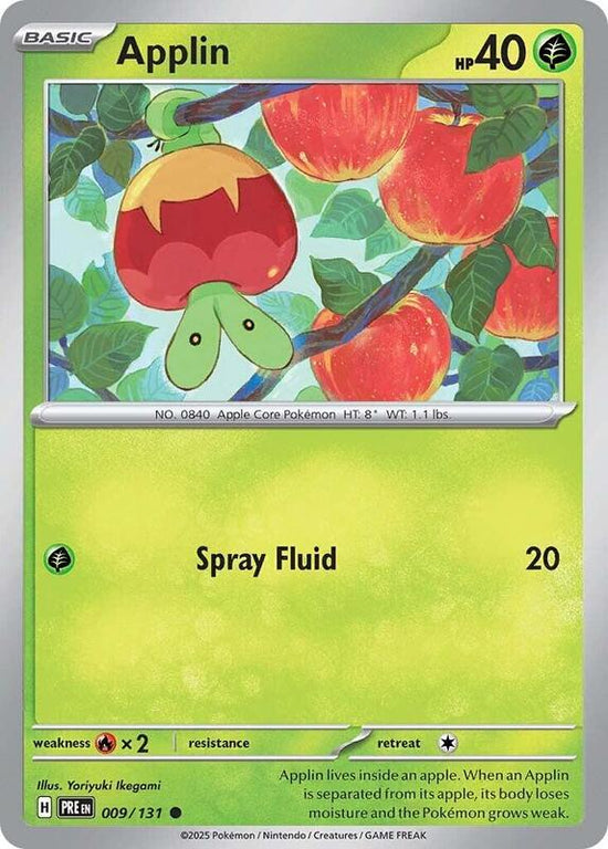 [PRE] Applin 009/131 - Reverse Holo
