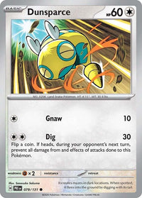 [PRE] Dunsparce 079/131 - Reverse Holo
