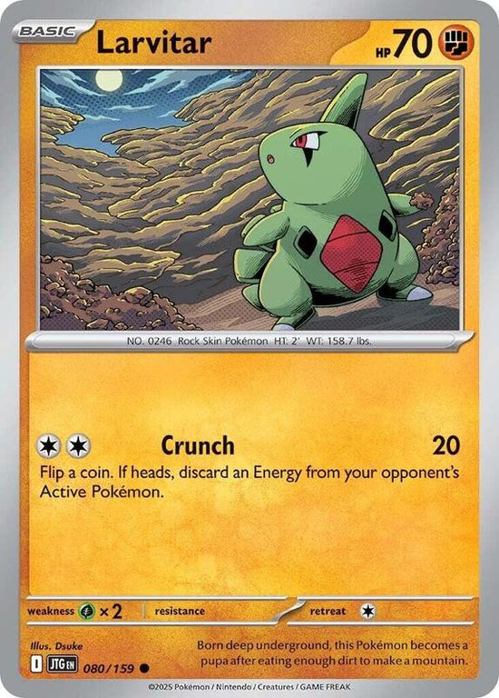 [JTG] Larvitar 080/159