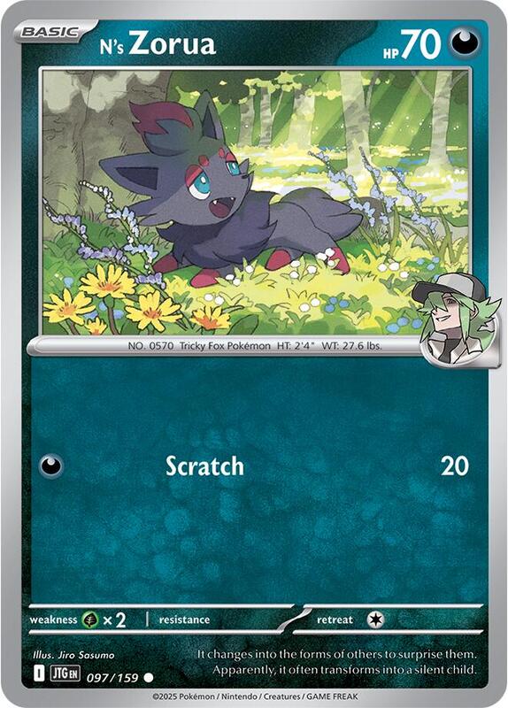 [JTG] N's Zorua 097/159