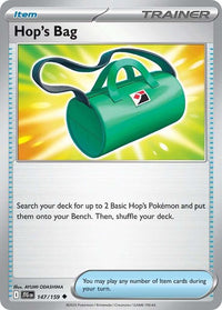[JTG] Hop's Bag 147/159 - Reverse Holo