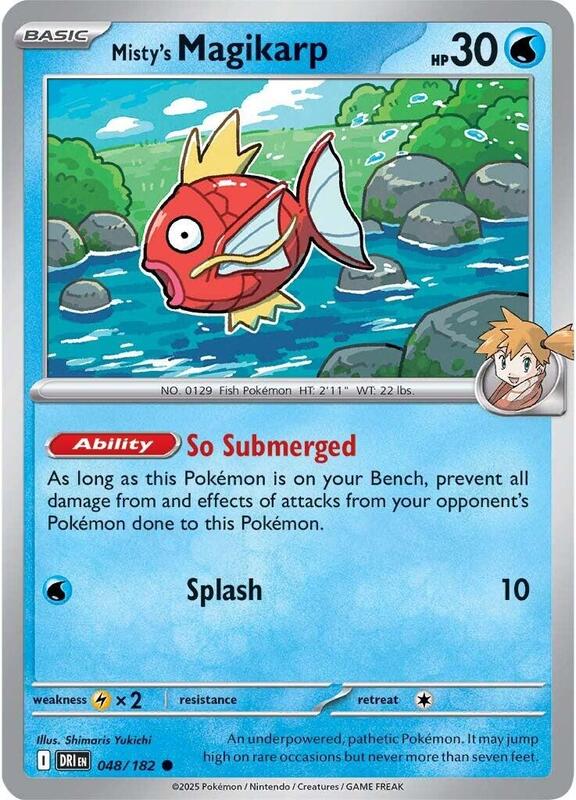 [DRI] Misty's Magikarp 048/182 - Reverse Holo