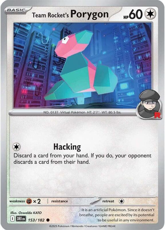 [DRI] Team Rocket's Porygon 153/182