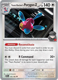 [DRI] Team Rocket's Porygon-Z 155/182