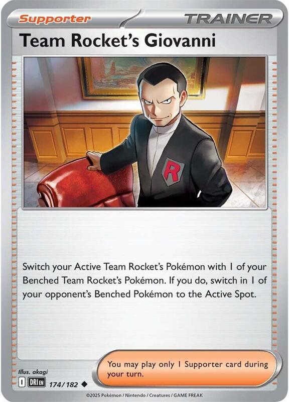 [DRI] Team Rocket's Giovanni 174/182