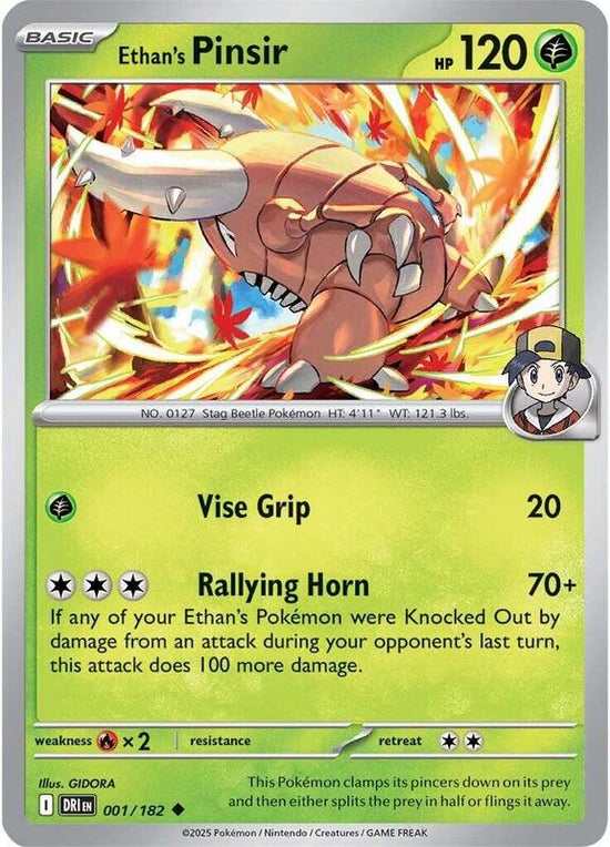 [DRI] Ethan's Pinsir 001/182