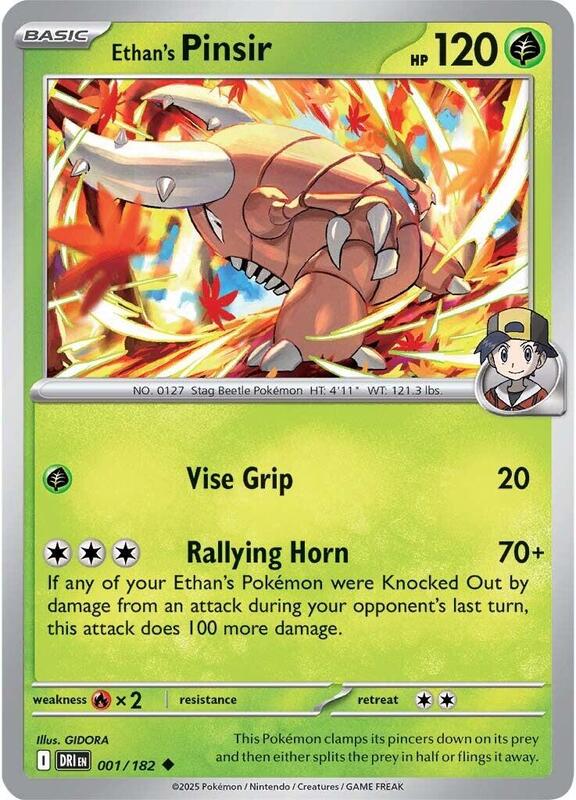 [DRI] Ethan's Pinsir 001/182