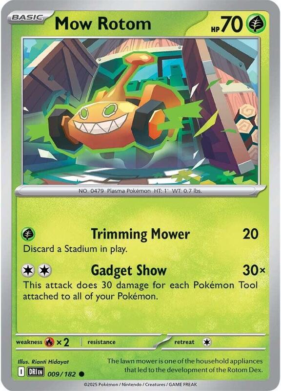 [DRI] Mow Rotom 009/182