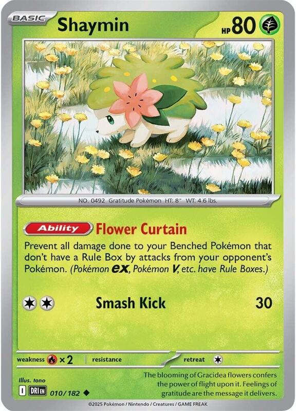 [DRI] Shaymin 010/182 - Reverse Holo