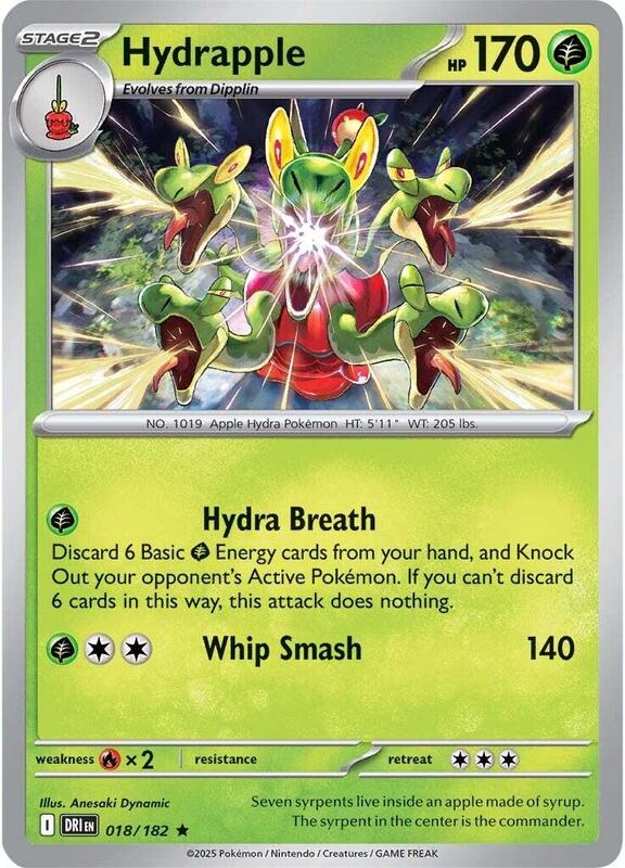 [DRI] Hydrapple 018/182 - Holo