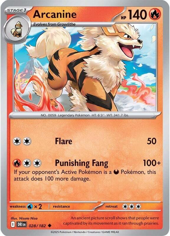 [DRI] Arcanine 028/182