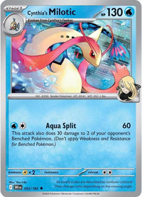 [DRI] Cynthia's Milotic 053/182 - Reverse Holo