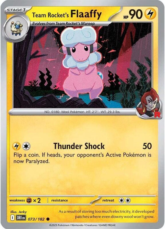 [DRI] Team Rocket's Flaaffy 073/182