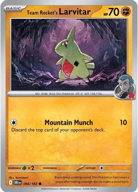 [DRI] Team Rocket's Larvitar 094/182