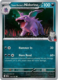 [DRI] Team Rocket's Nidorino 118/182