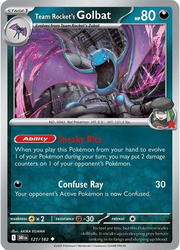 [DRI] Team Rocket's Golbat 121/182