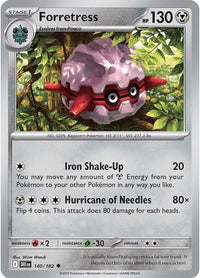 [DRI] Forretress 140/182 - Reverse Holo