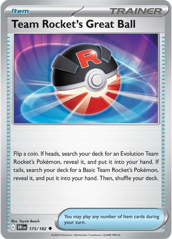 [DRI] Team Rocket's Great Ball 175/182