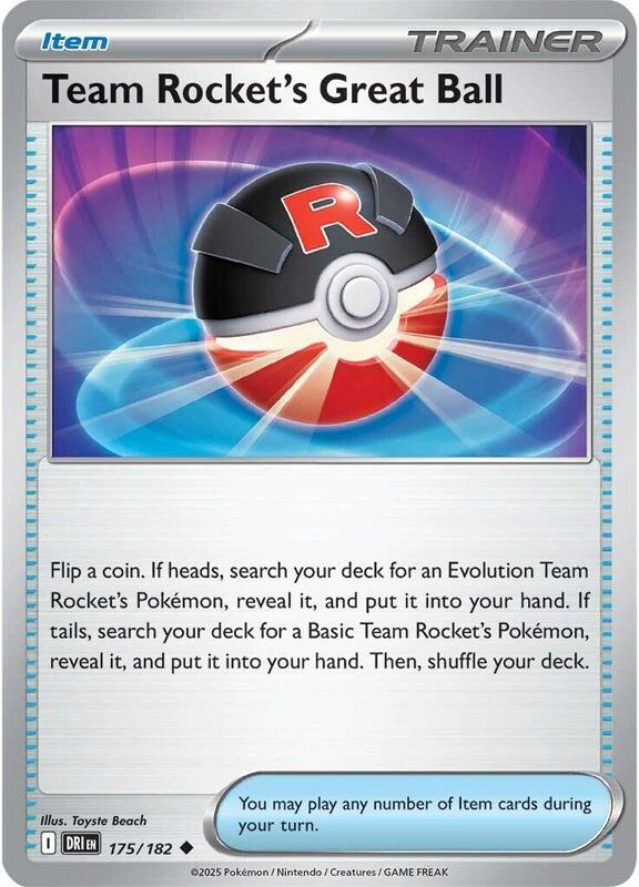 [DRI] Team Rocket's Great Ball 175/182