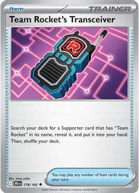 [DRI] Team Rocket's Transceiver 178/182 - Reverse Holo