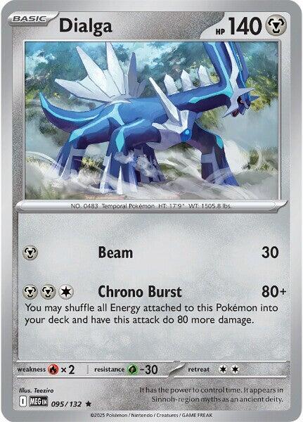 [MEG] Dialga 095/132 - Reverse Holo