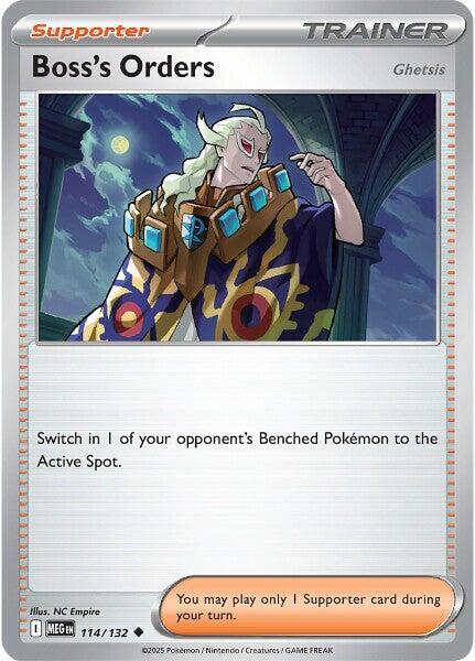 [MEG] Boss's Orders 114/132 - Reverse Holo