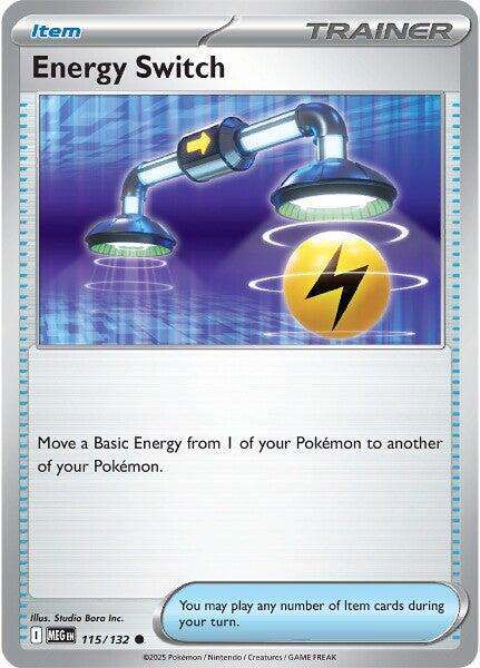 [MEG] Energy Switch 115/132 - Reverse Holo