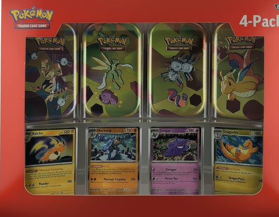 Sam's Club 151 (4 Mini Tins + 4 Promo Cards Bundle) - SV: Scarlet & Violet 151 (MEW)