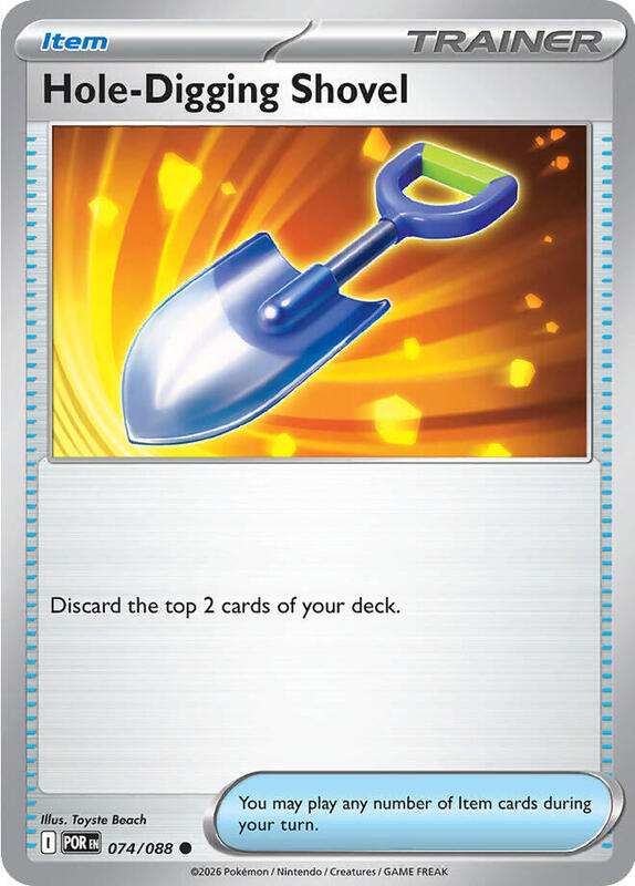 [POR] Hole-Digging Shovel 074/088