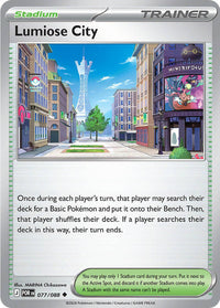 [POR] Lumiose City 077/088 - Reverse Holo