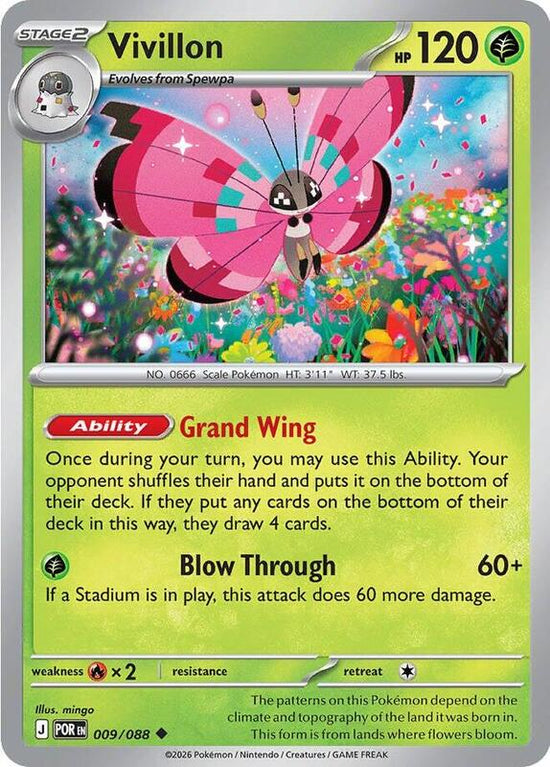 [POR] Vivillon 009/088