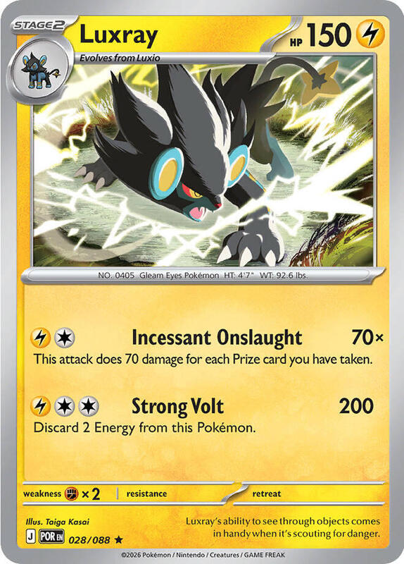 [POR] Luxray 028/088 - Holo