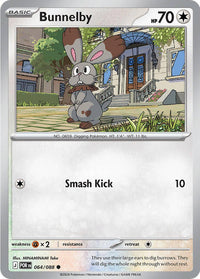 [POR] Bunnelby 064/088 - Reverse Holo