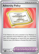 [CR] Adversity Policy 074/086 - Reverse Holo