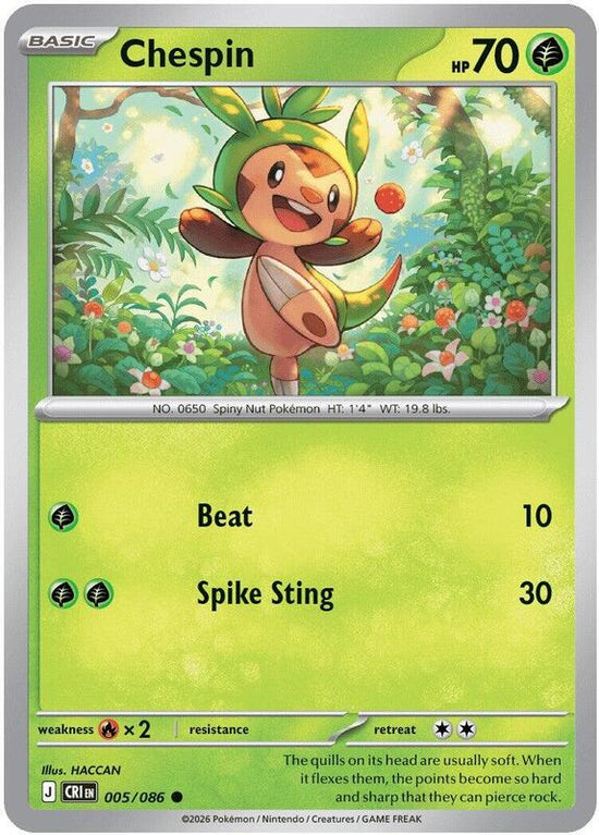[CR] Chespin 005/086