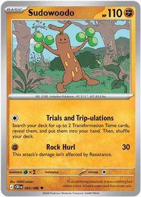 [CR] Sudowoodo 043/086 - Reverse Holo