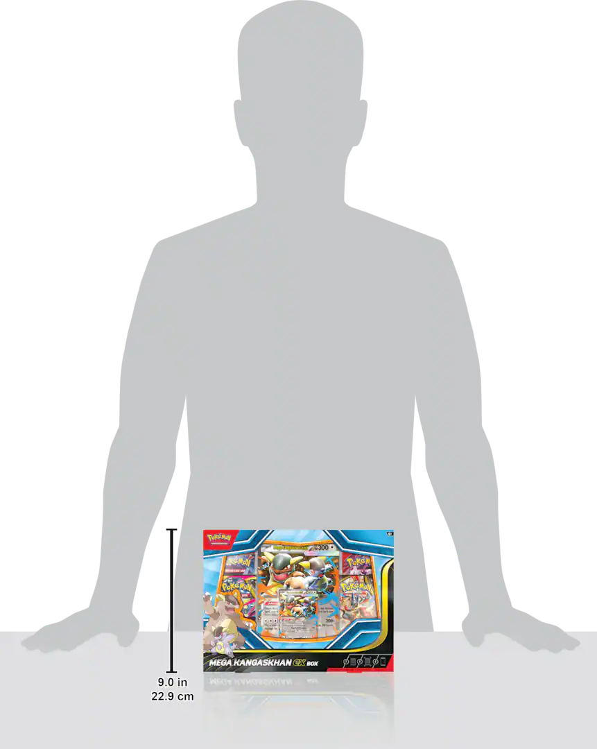 Pokémon - Trading Card Game: Mega Kangaskhan ex Box — back view