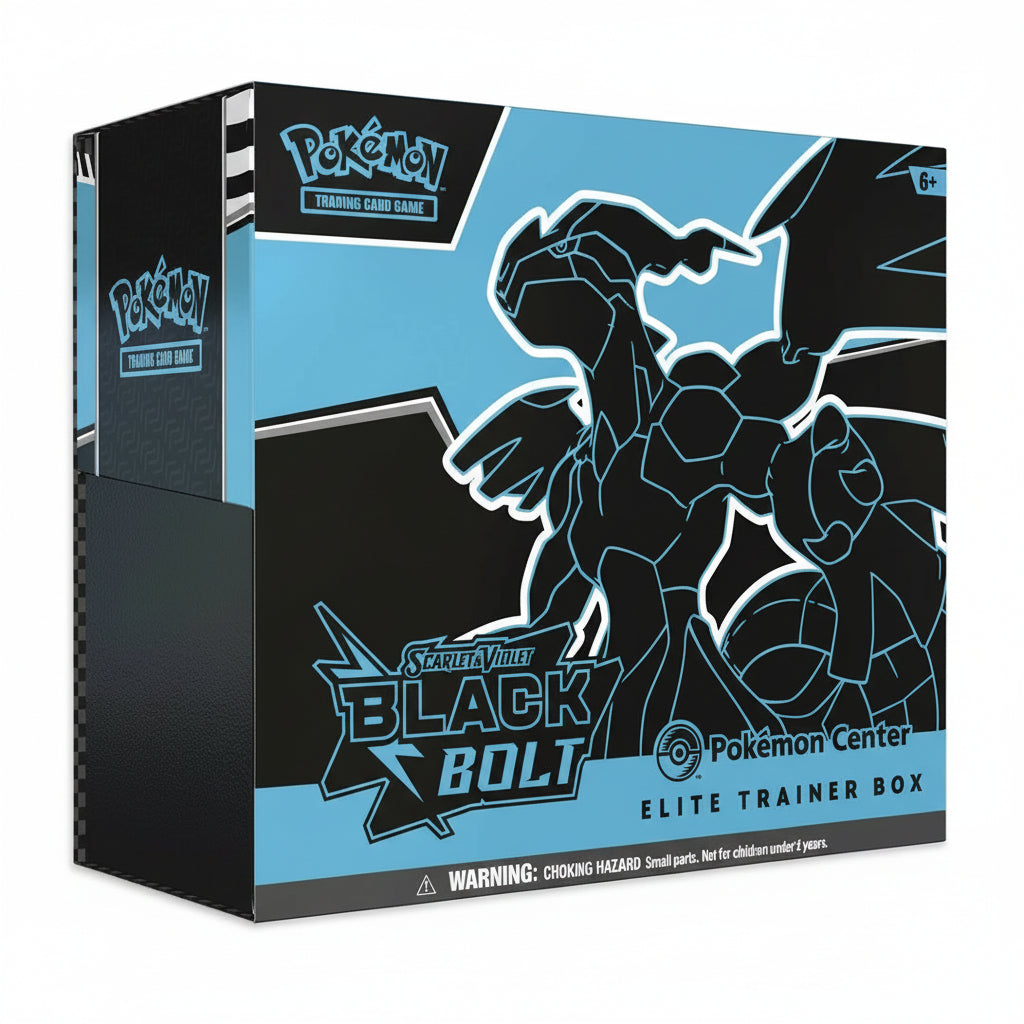 Pokemon Trading Card Games Scarlet & Violet 10.5 -POKEMON CENTER - Black Bolt Elite Trainer Box