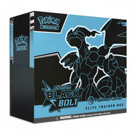 Pokemon Trading Card Games Scarlet & Violet 10.5 -POKEMON CENTER - Black Bolt Elite Trainer Box — sealed Pokémon TCG Elite Trainer Box