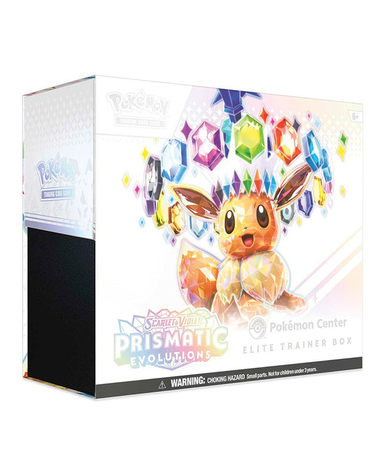 Pokémon TCG: Scarlet & Violet-Prismatic Evolutions POKEMON CENTER Elite Trainer Box