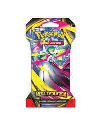 Pokemon ME1 Mega Evolution Booster Packs — back view