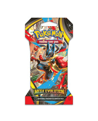 Pokemon ME1 Mega Evolution Booster Packs — back view